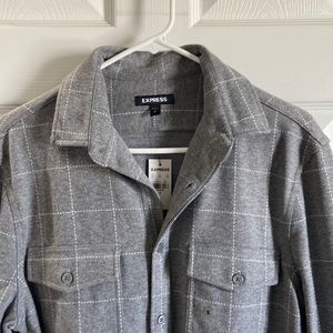 Express mens button up shirt